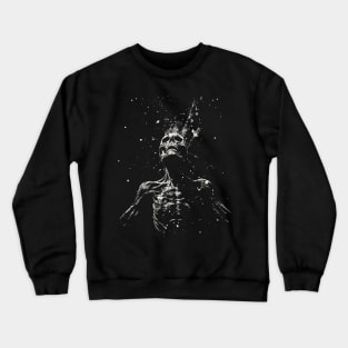 Skeleton Light Surreal Horror Crewneck Sweatshirt